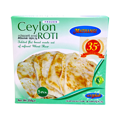 Mathangi Ceylon Roti 5 Pieces 350g, front of pack