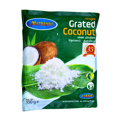 Mathangi Grated Coconut 350g, front of pack