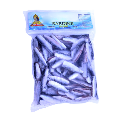 Mr King Sardine H/L Clean Family Pack 900g, front of pack
