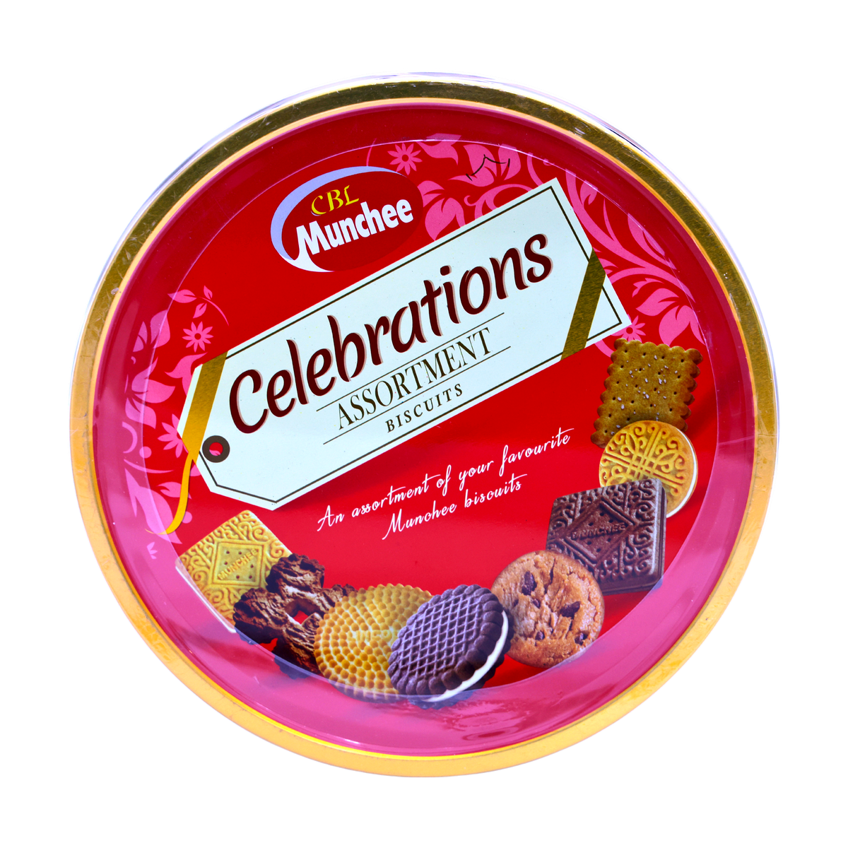 Munchee Celebrations Assortment 500g, front of pack