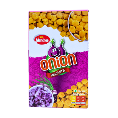 Munchee Onion Biscuits 170g, front of pack
