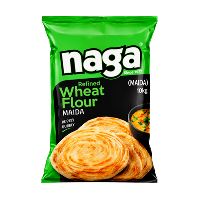 Naga Refined Wheat Flour (Maida) 10kg, front of pack