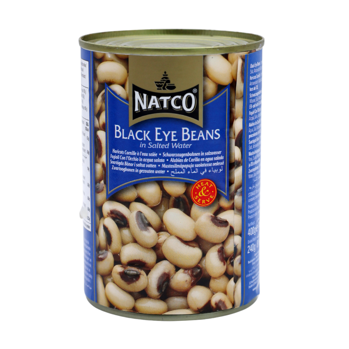 Natco Black Eye Beans 400g, front of pack