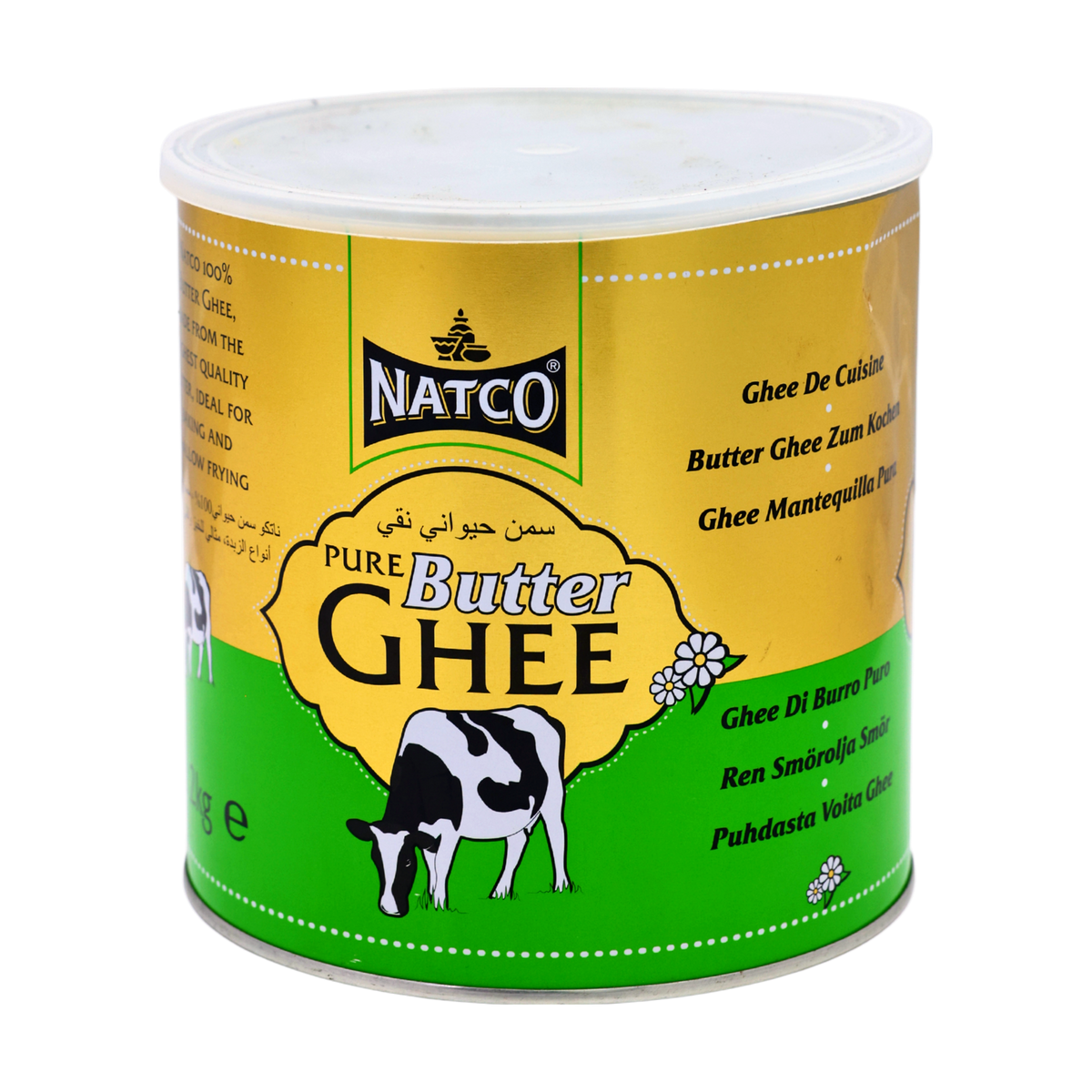 Natco Pure Butter Ghee 2kg, front of pack