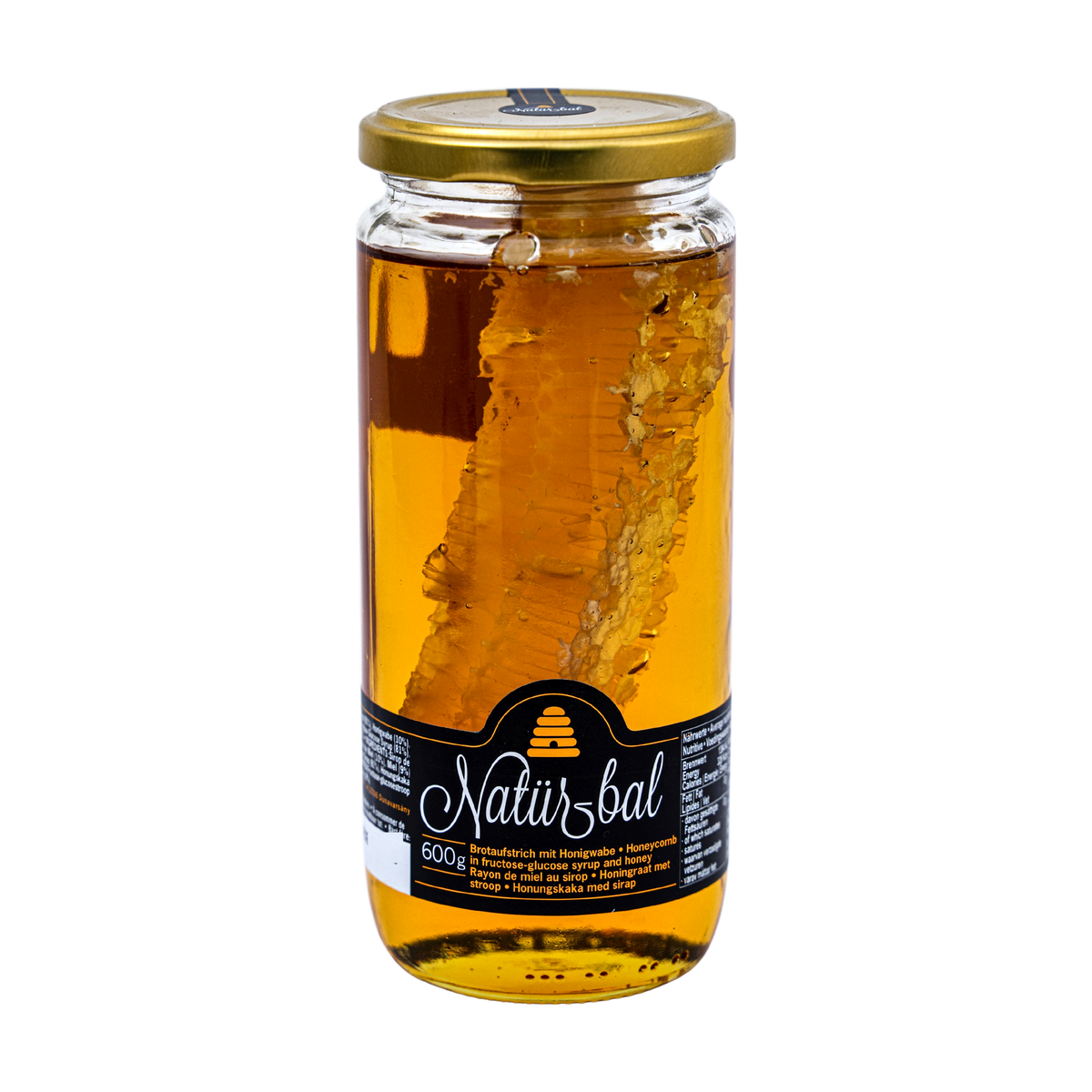 Naturbal Honeycomb Syrup 600g, front of pack