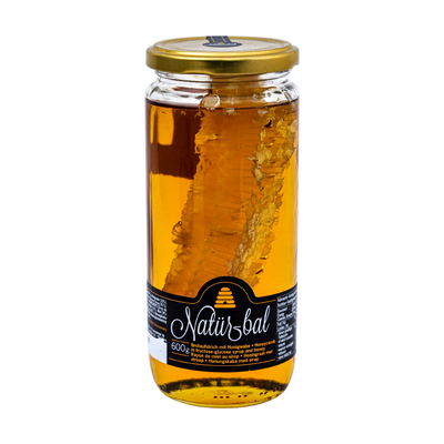 Naturbal Honeycomb Syrup 600g, front of pack