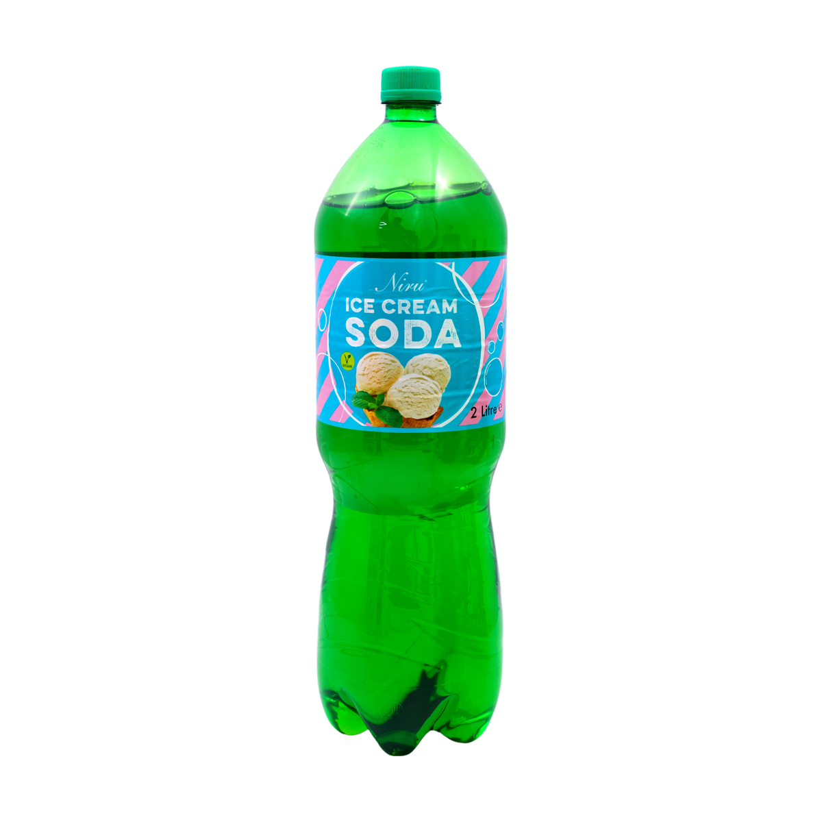 Niru Ice Cream Soda 2L, front of pack