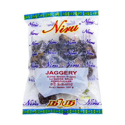 Niru Jaggery 350g, front of pack