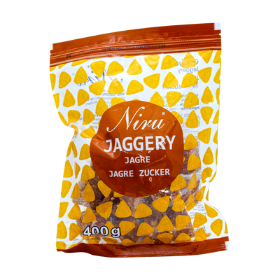 Niru Jaggery 400g, front of pack