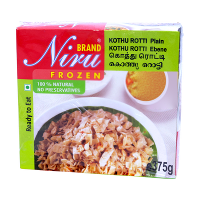Niru Kothu Rotti Plain 375g, front of pack