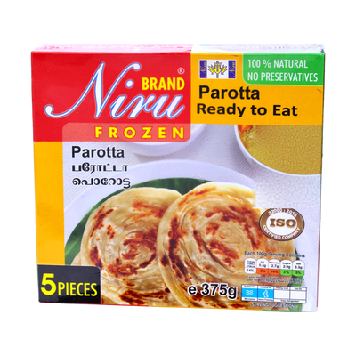 Niru Parotta 5 Pieces 375g, front of pack