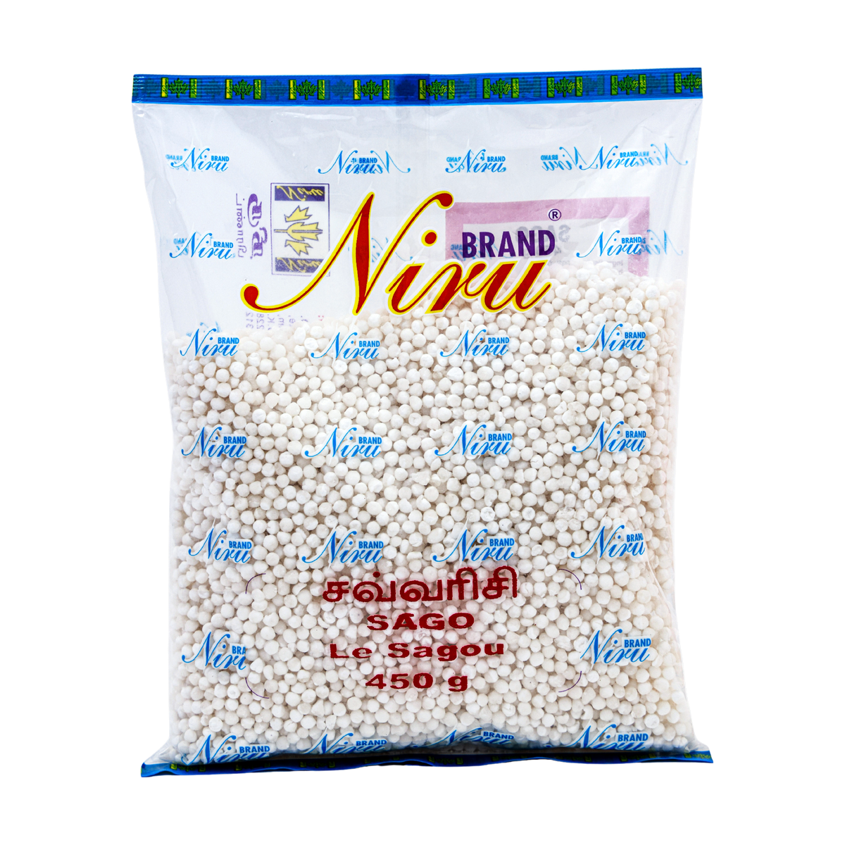 Niru Sago 450g, front of pack