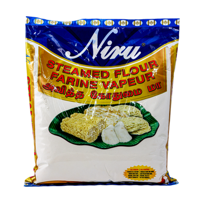 Niru Steamed Flour 1kg, front of pack