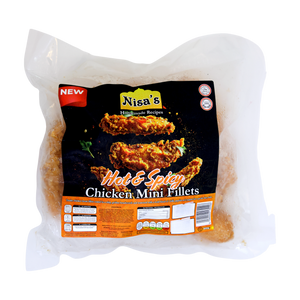 Nisa's Hot & Spicy Chicken Mini Fillets 600g