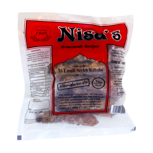 Nisa's Lamb Seekh Kebabs 16 Pieces
