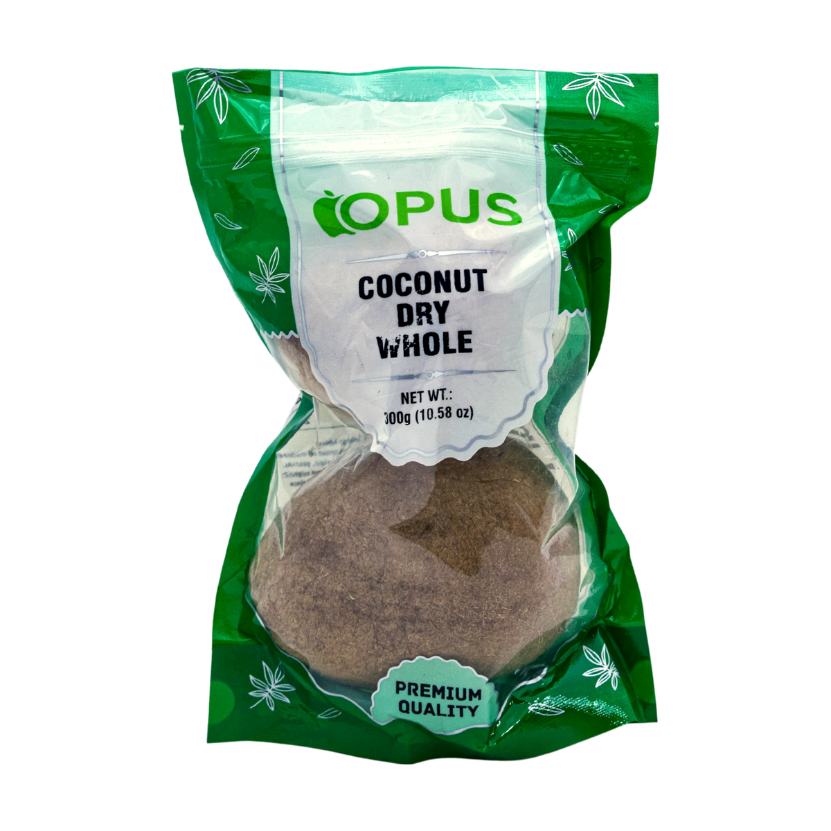 Opus Coconut Dry Whole 300g, front of pack