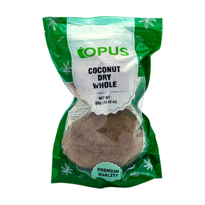 Opus Coconut Dry Whole 300g, front of pack