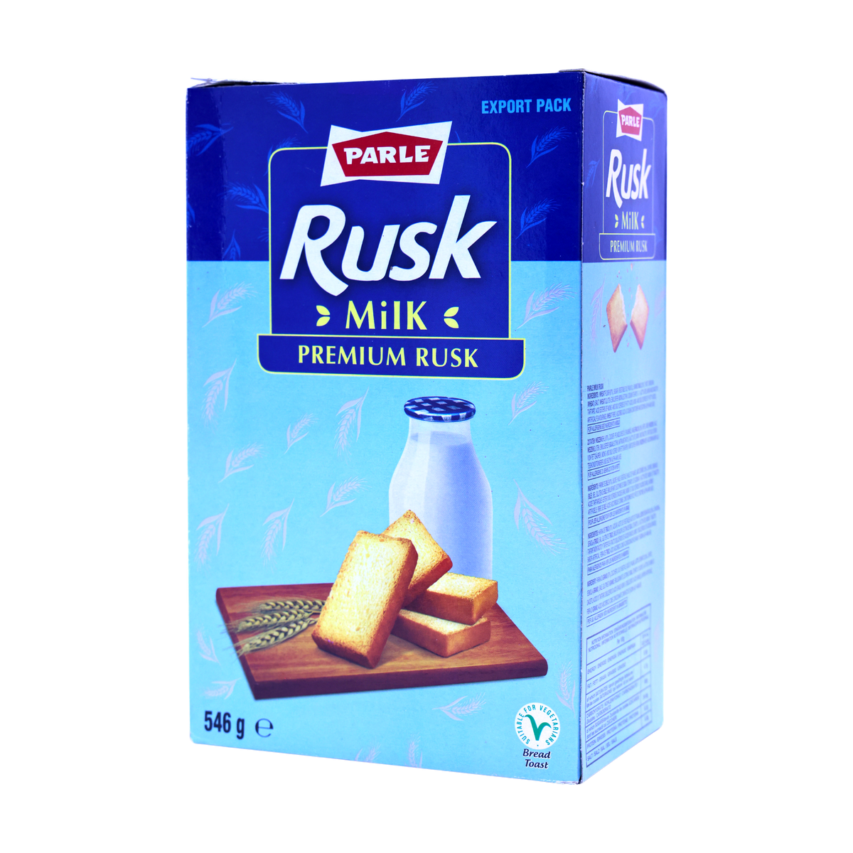 Parle Rusk Milk Premium Rusk 546g, front of pack