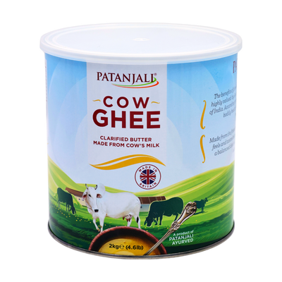 Patanjali Cow Ghee 2kg, front of pack