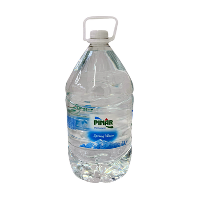 Pinar Spring Water 5L, front of pack