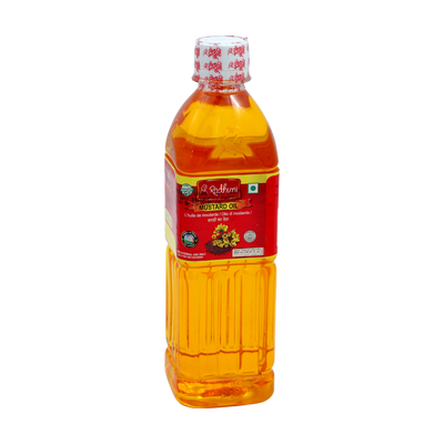 Radhuni Mustard Oil 500ml, front of pack
