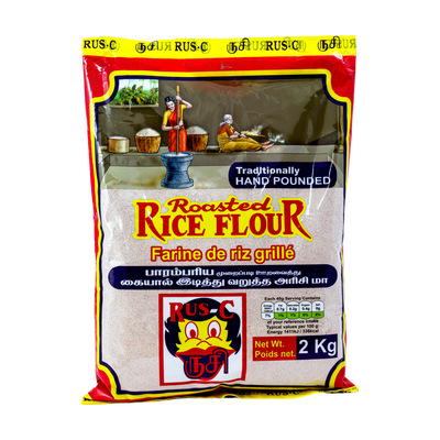 RUS C Roasted Rice Flour 2kg, front of pack