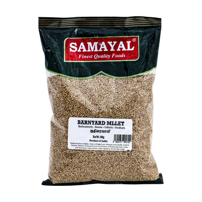 Samayal Barnyard Millet 500g, front of pack