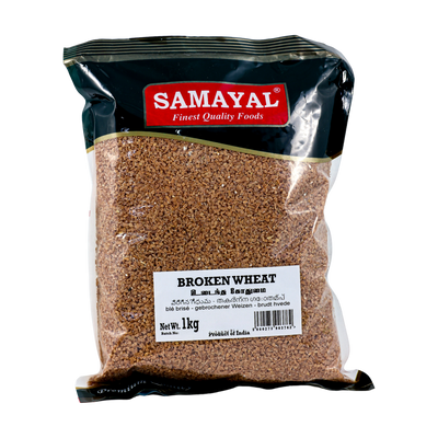 Samayal Broken Wheat 1kg, front of pack
