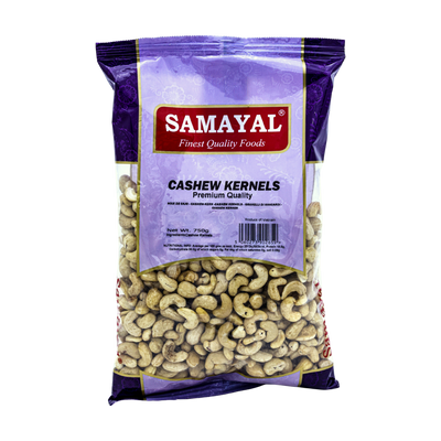 Samayal Cashew Kernels 750g, front of pack