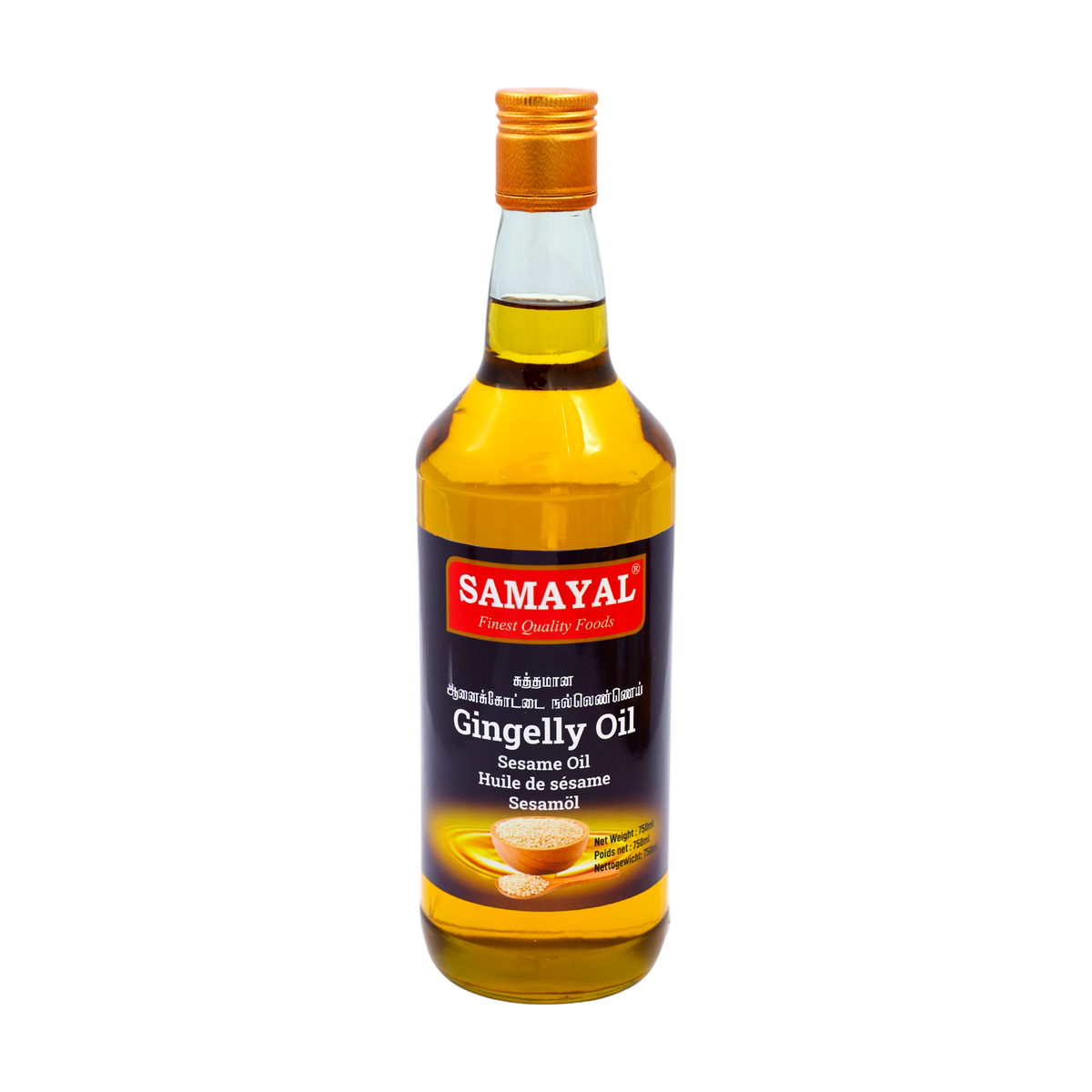 Samayal Gingelly Oil 750ml, front of pack