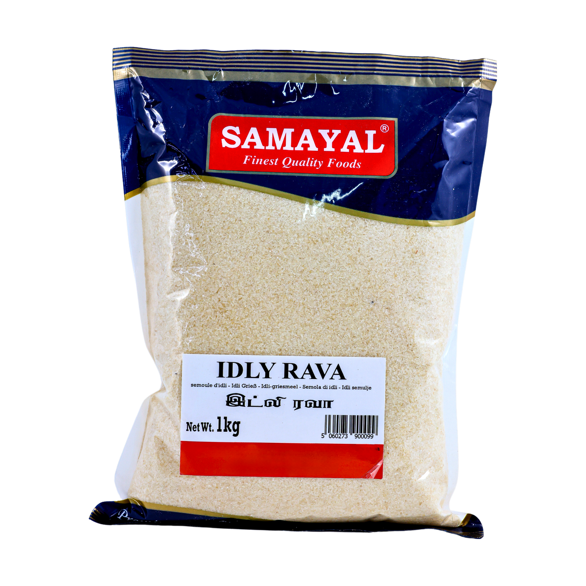 Samayal Idly Rava 1kg, front of pack
