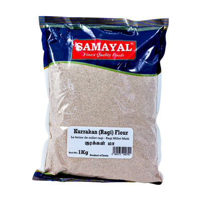 Samayal Kurrakan Ragi Flour 1kg, front of pack
