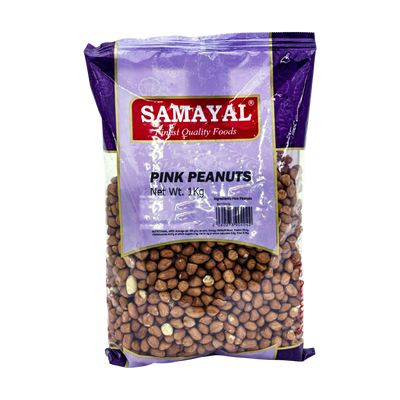 Samayal Pink Peanuts 1kg, front of pack