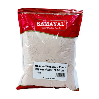 Samayal Roasted Red Rice Flour 1kg, front of pack