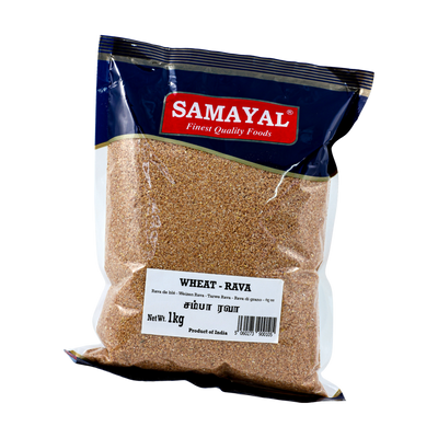 Samayal Wheat Rava 1kg, front of pack