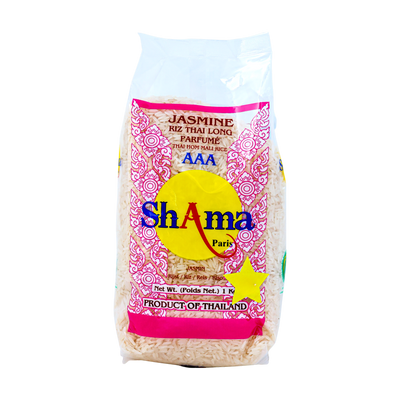 Shama Jasmine Rice 1kg, front of pack