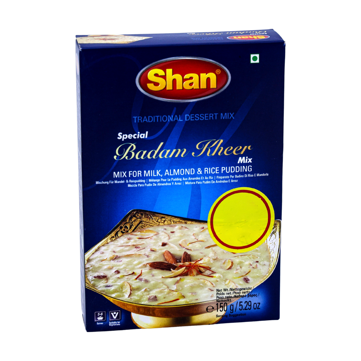 Shan Special Badam Kheer Mix 150g, front of pack