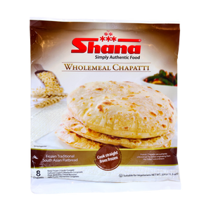 Shana Wholemeal Chapatti 8 Pieces 320g