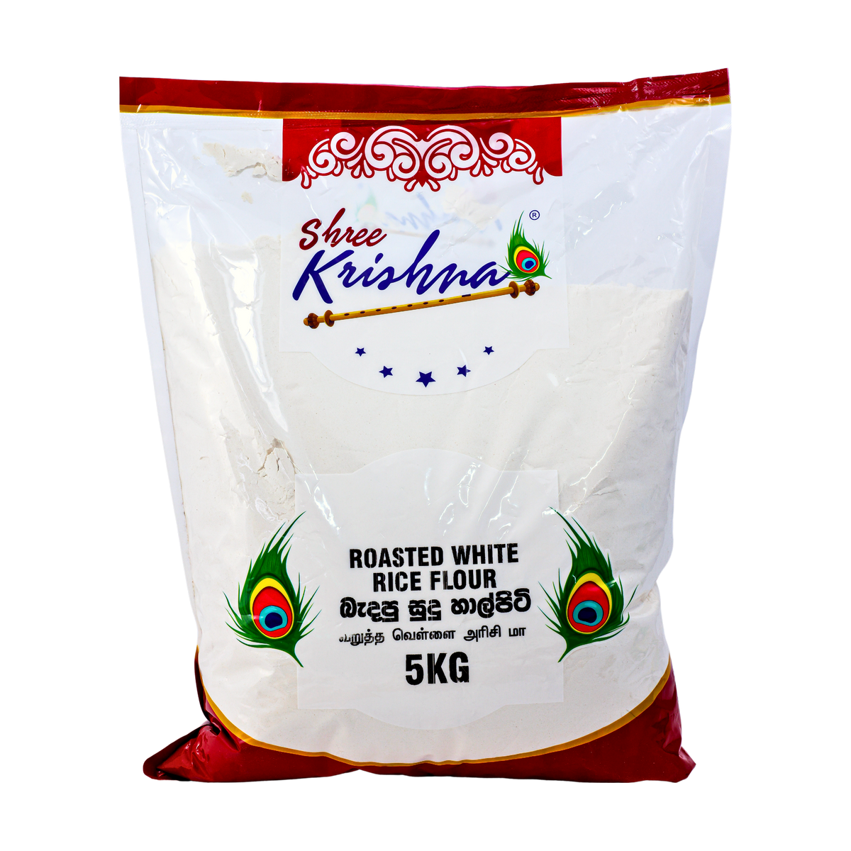 Shree Krishna Roasted White Rice Flour 5kg, front of pack