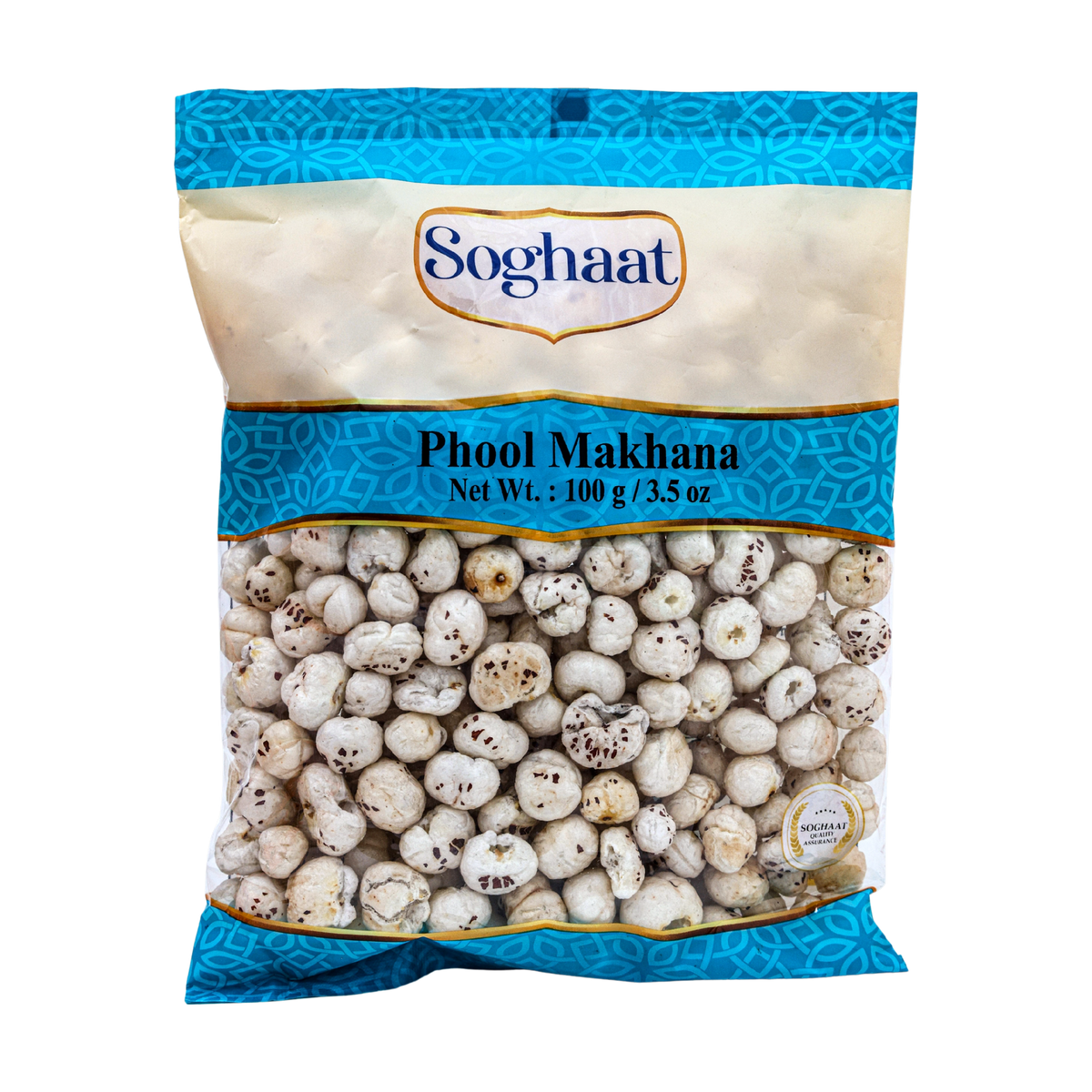 Soghaat Phool Makhana 100g, front of pack