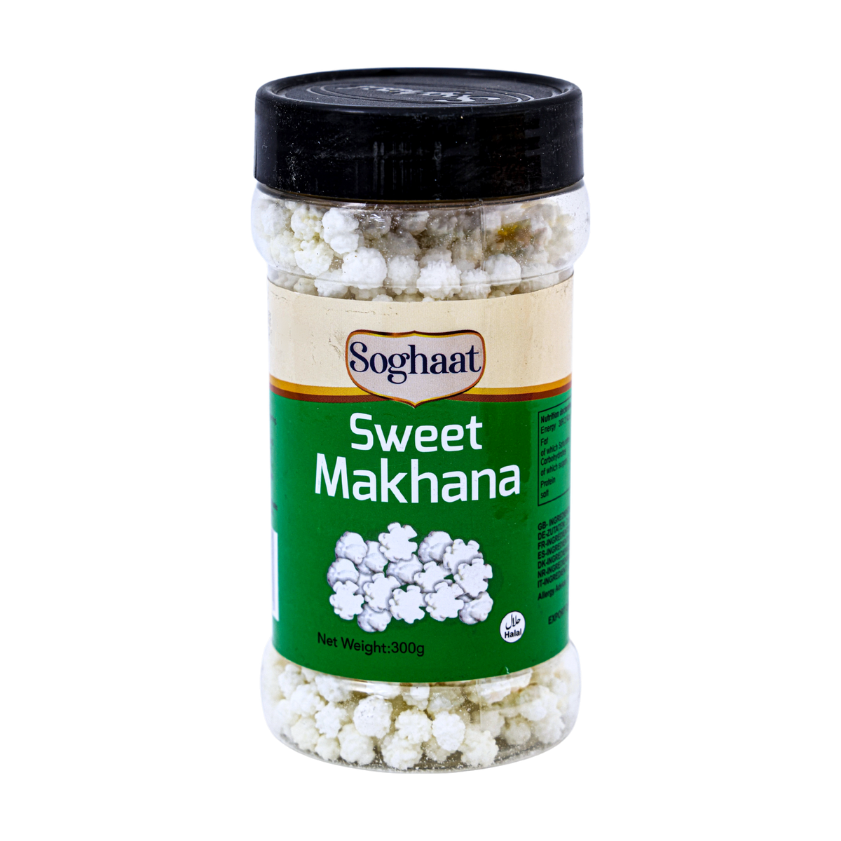 Soghaat Sweet Makhana 300g, front of pack