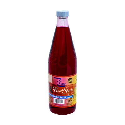 Stars Rose & Sherbet Syrup 750ml, front of pack