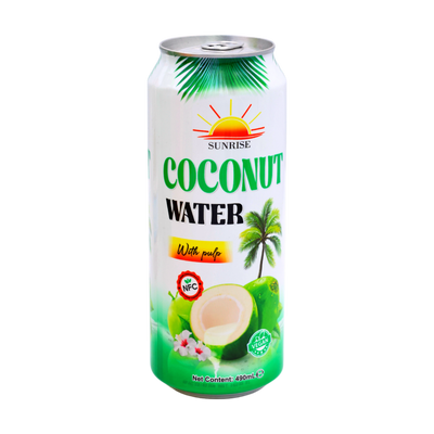 Sunrise Coconut Water 490ml, front of pack