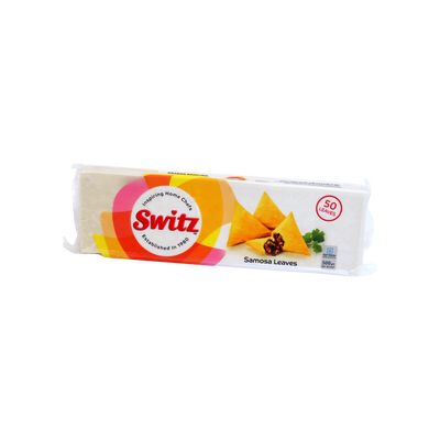 Switz Samosa Leaves 50 Leaves 500g, front of pack