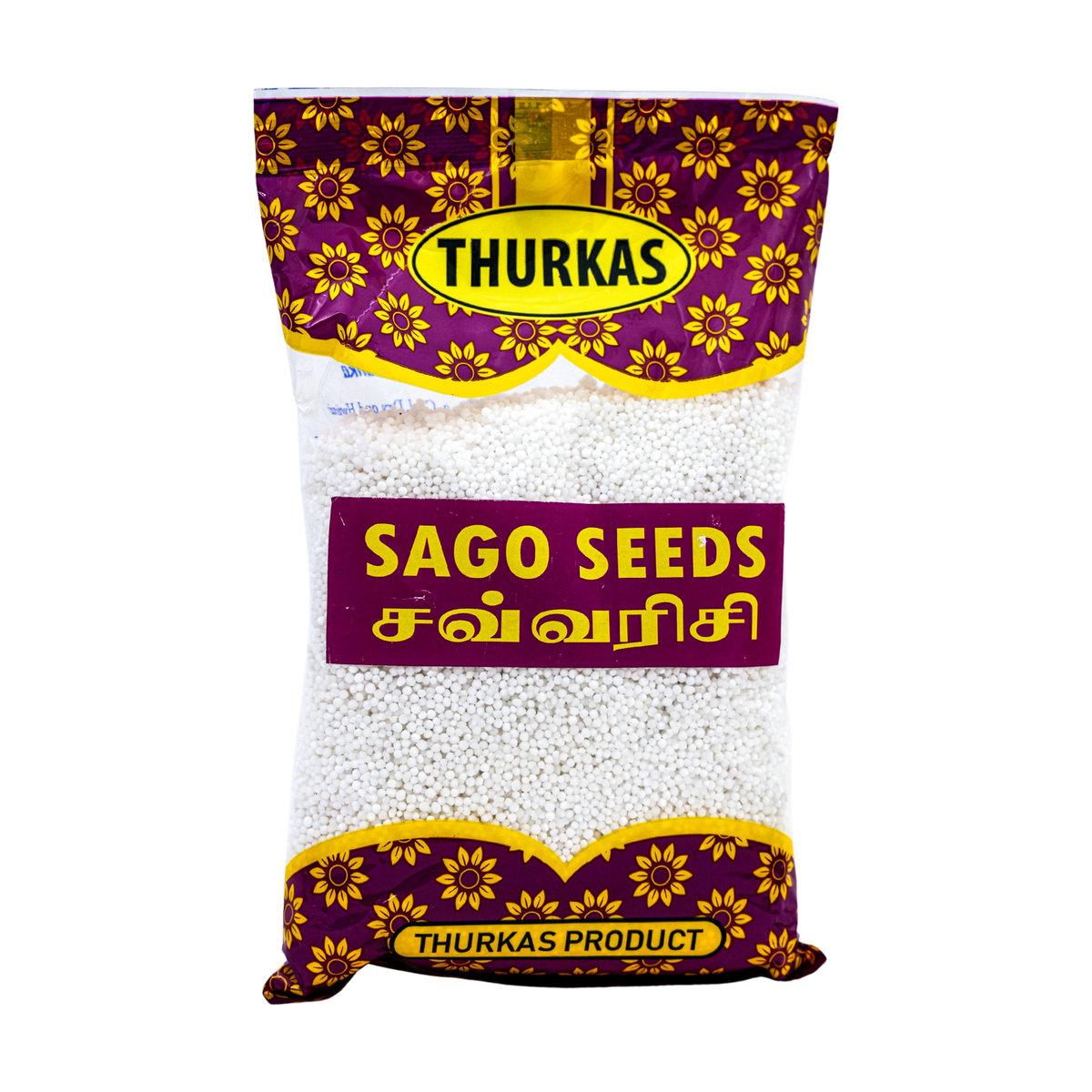 Thurkas Sago Seeds 400g, front of pack