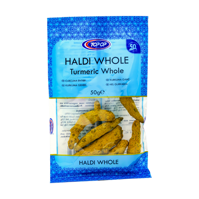 Top-Op Haldi Whole 50g, front of pack