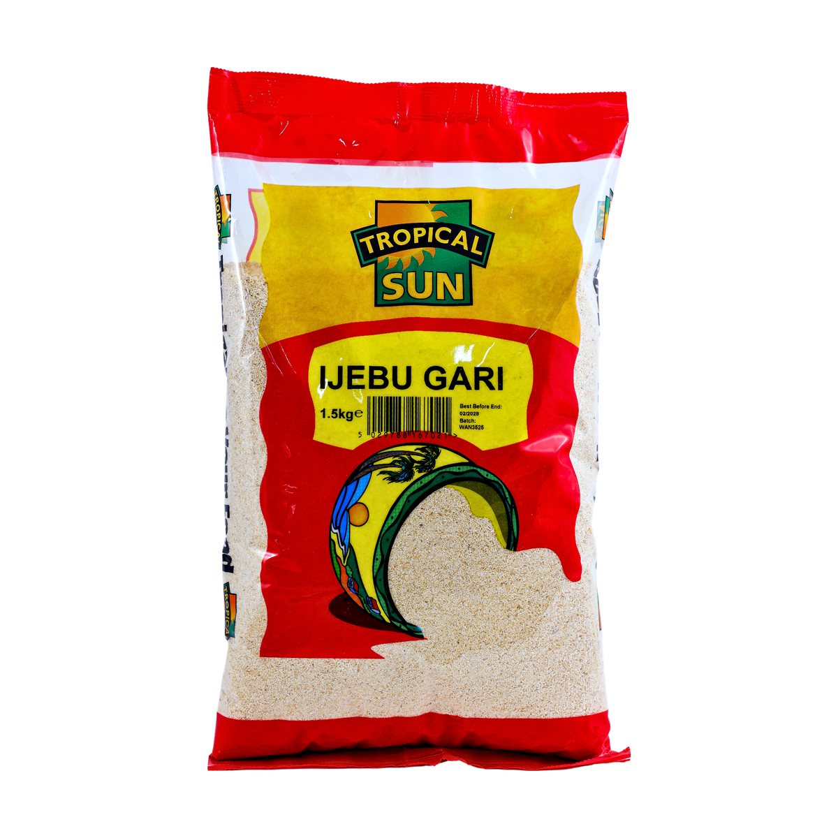 Tropical Sun Ijebu Gari 1.5kg, front of pack
