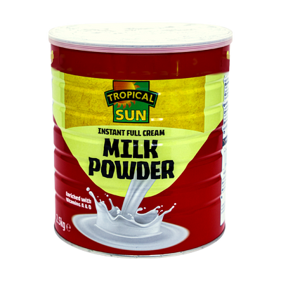Tropical Sun Instant Full Cream Milk Powder 2.5kg, front of pack