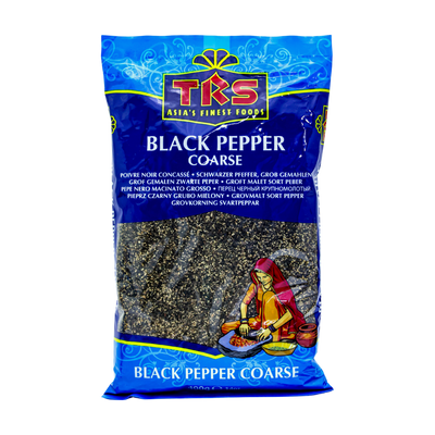 TRS Black Pepper Coarse 400g, front of pack