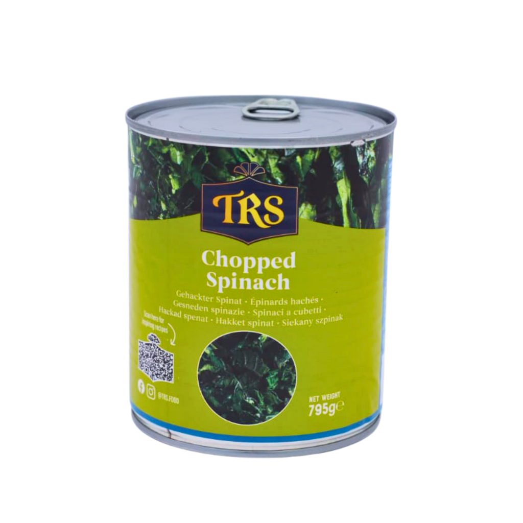 TRS Chopped Spinach 795g, front of pack
